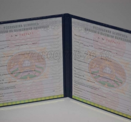Диплом о Высшем Образовании Белоруссии 2019г в Петрозаводске