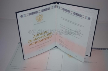 Диплом Аспирантуры 2024г в Петрозаводске