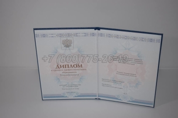 Диплом Техникума 2025г ГОЗНАК в Петрозаводске
